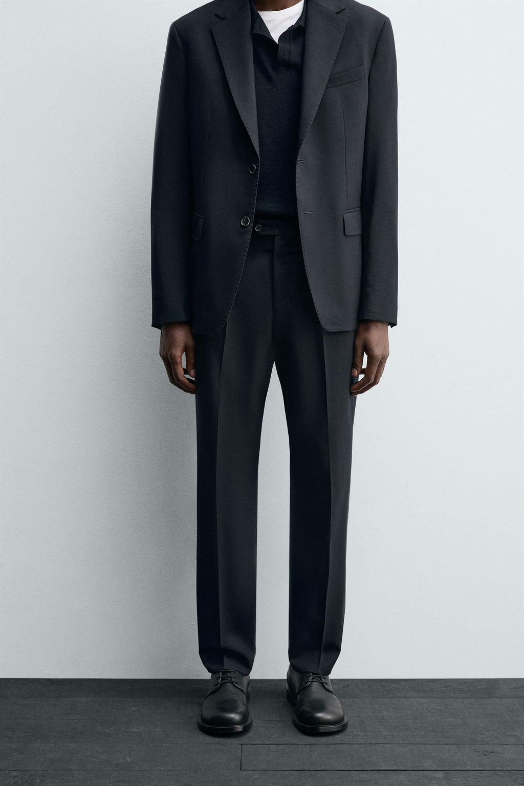 100% WOOL SUIT TROUSERS - Zara фото 2