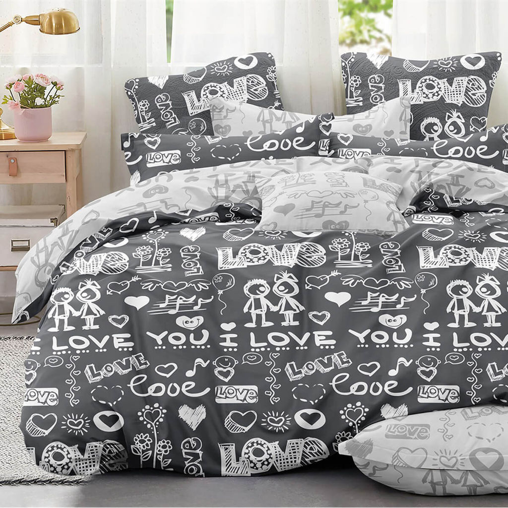 КПБ Поплин Эксклюзив (молния) - ДИАЛОГИ О ЛЮБВИ 2 сп. (нав.70х70)