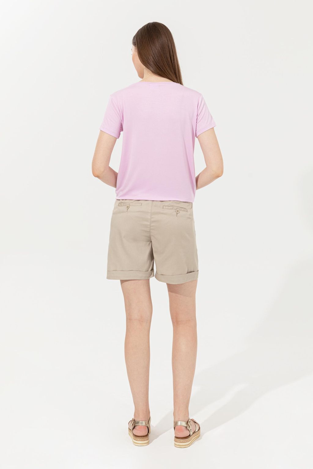 U. S. Polo Assn Женские тканые бермуды цвета хаки Капри - U.s. polo assn фото 11