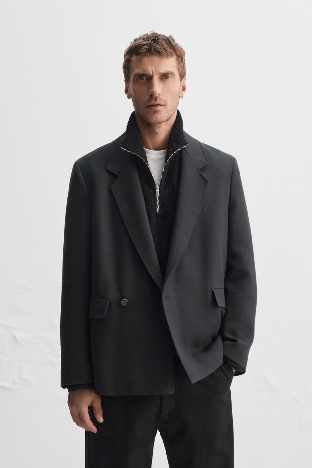 DOUBLE-BREASTED BLAZER - Zara фото 2