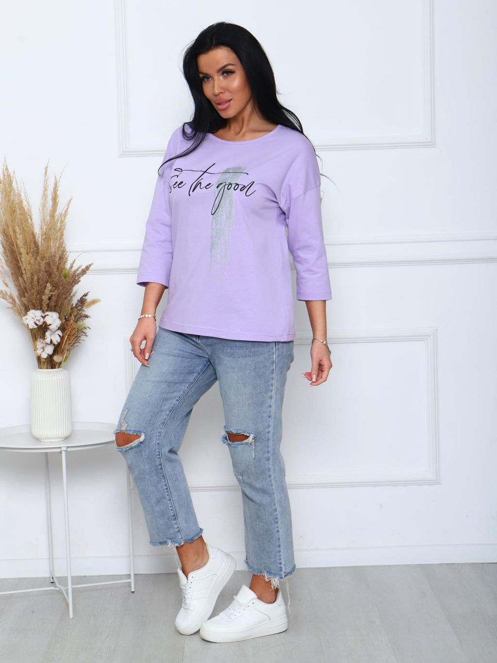 IV-CAPRIZ Эрини - футболка сирень  фото 3