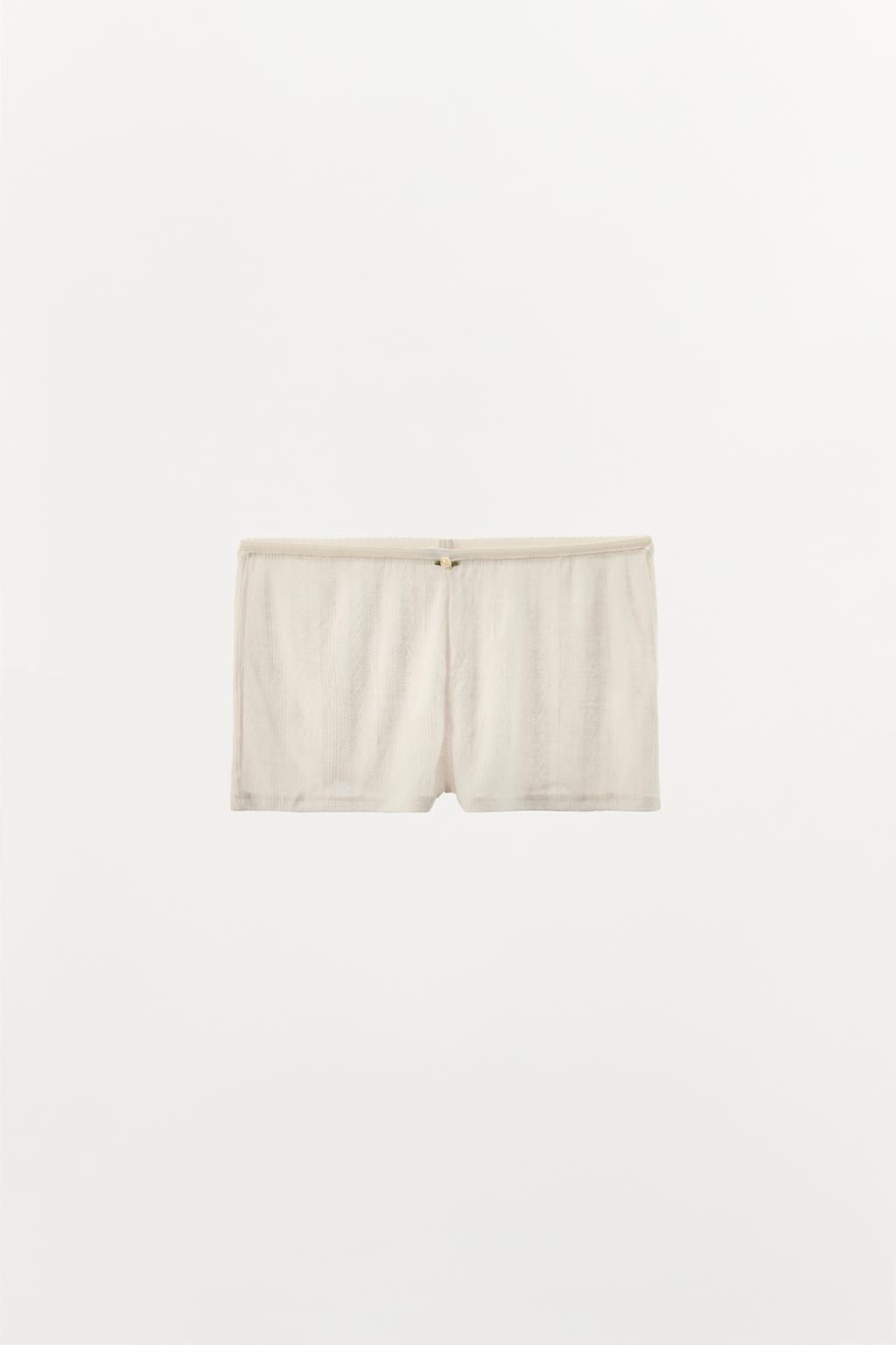 POINTELLE BOXER SHORTS - Zara фото 12