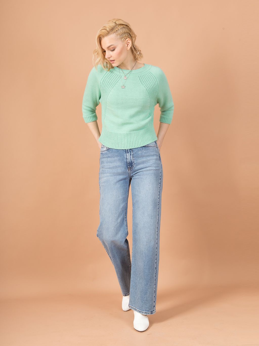 Джемпер вязаный - Stilla фото 15