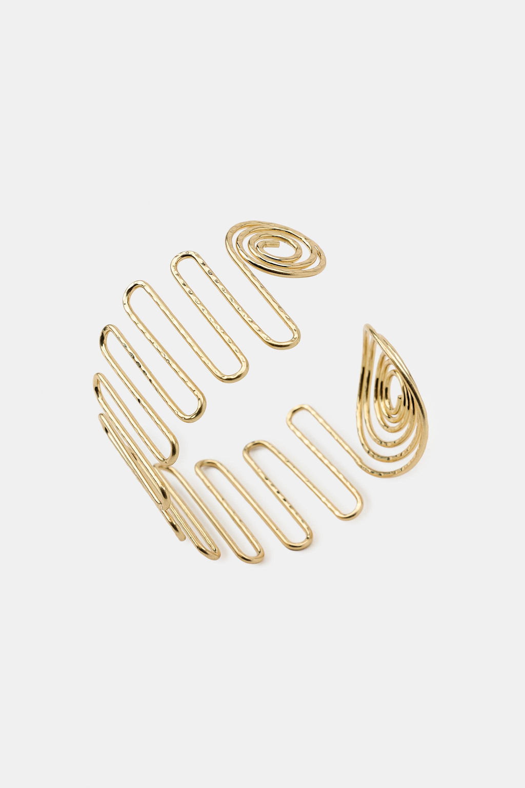 PULSERA BRAZALETE ESPIRAL / Dorado - Zara фото 3