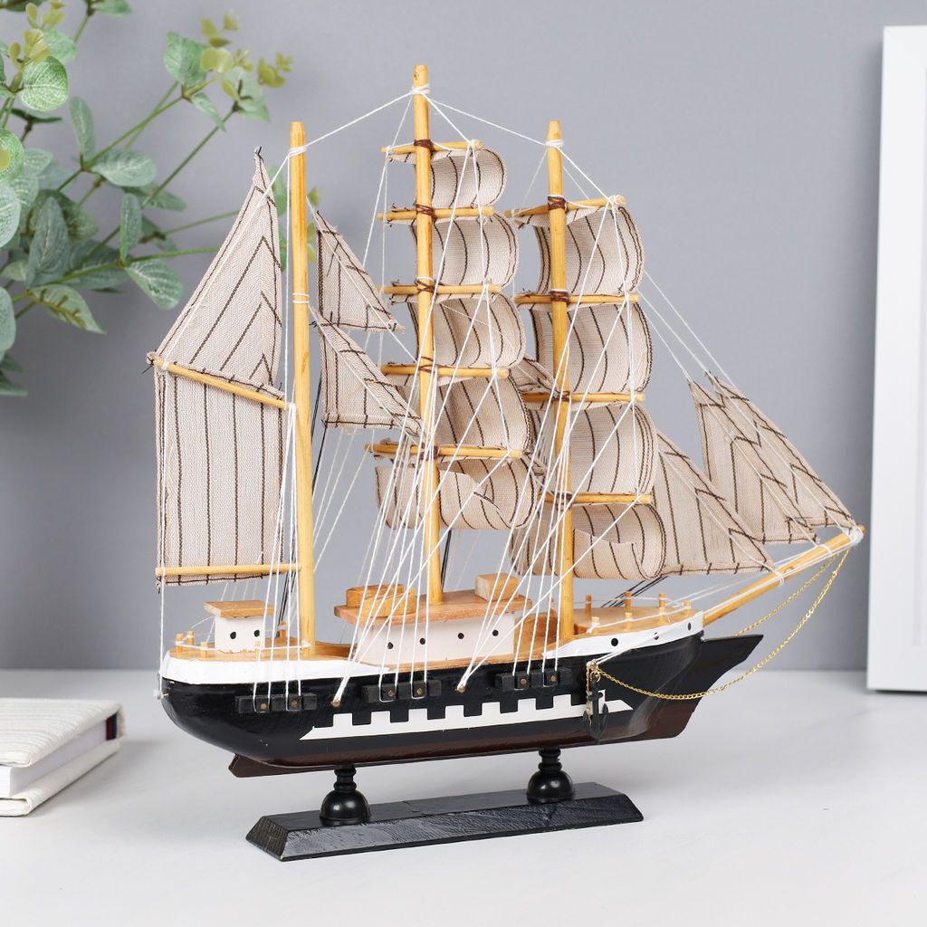 Макет парусного корабля 32х31 см / 8575-33 /уп 18/ - Галеонтрейд фото 3