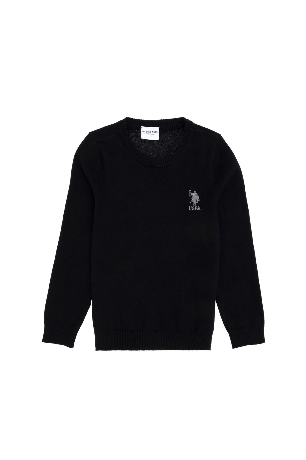Boy Black Basic Sweater Surprise Discount в корзине - U.s. polo assn фото 4