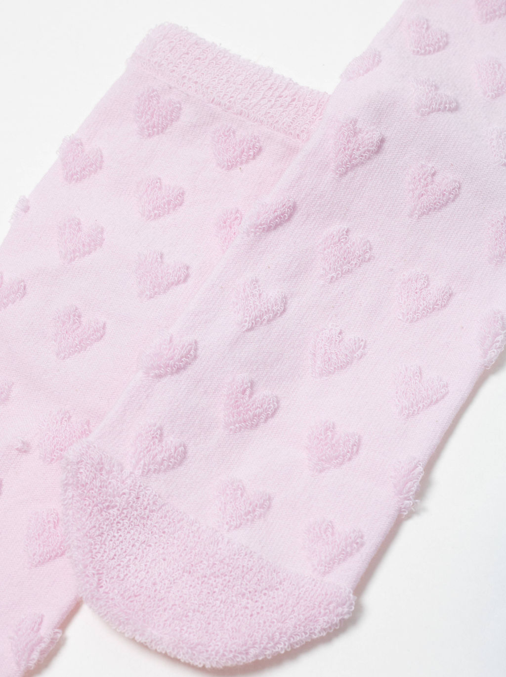 Цена за 2 пары. Носки Удлиненные CONTE COMFORT Махровые носки из хлопка с объемными рисунками светло-розовый - Conte elegant фото 6