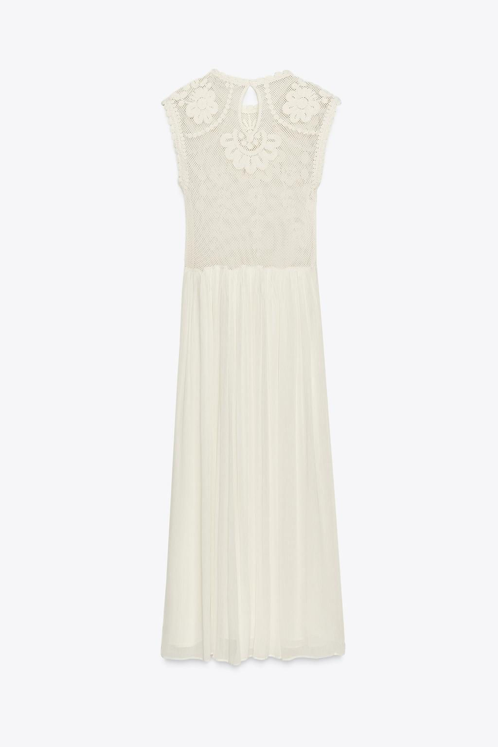 ZW COLLECTION EMBROIDERED COMBINED DRESS - Zara фото 6