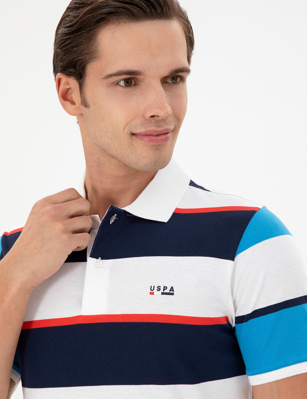 Мужская темно-синяя футболка Неожиданная скидка в корзине - U.s. polo assn фото 2