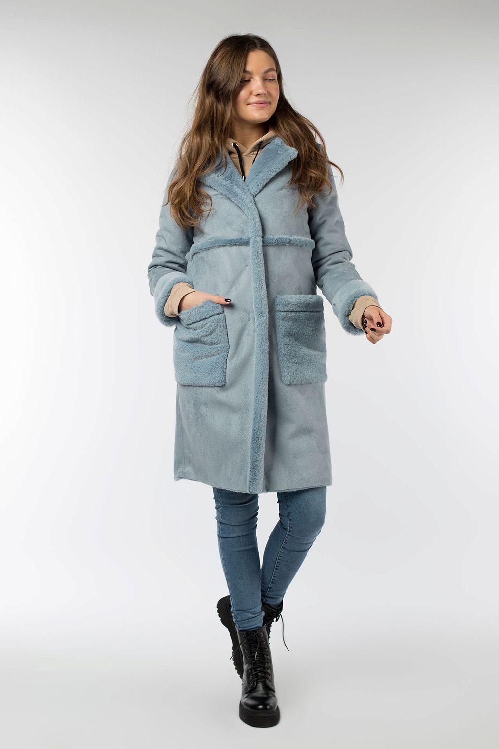 Пальто женское утепленное - Империя пальто фото 9