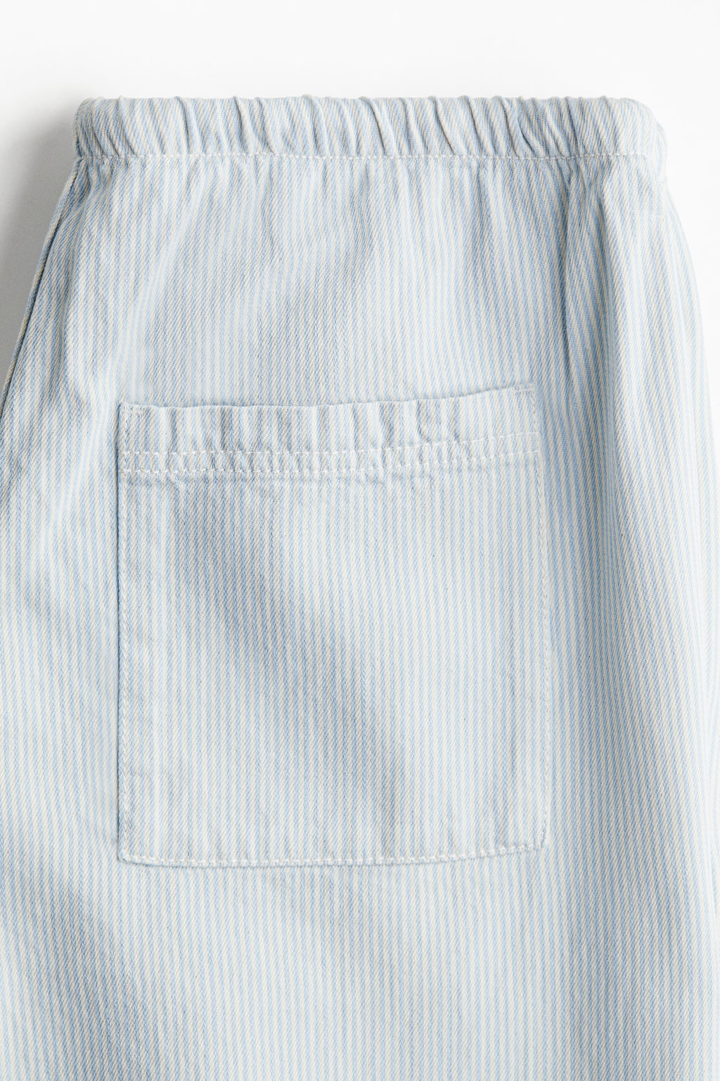 Pantal?n denim con cord?n de ajuste - H&m фото 7