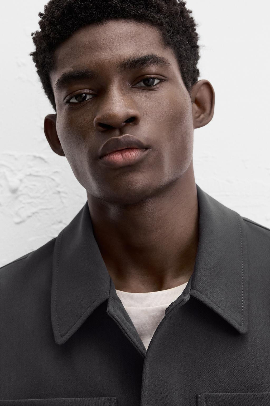 BOXY FIT OVERSHIRT - Zara фото 5