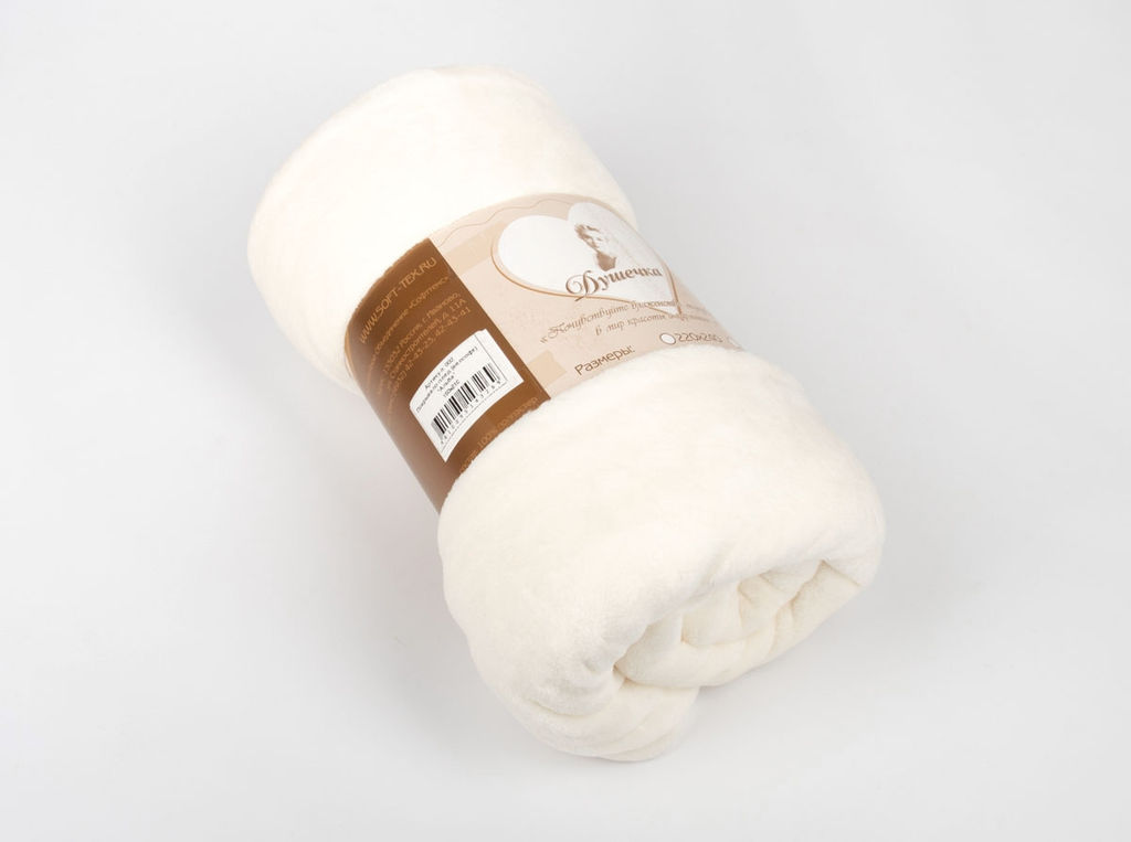 Покрывало- плед АРТ 002 180*210 "Гладкокрашеный Альба"