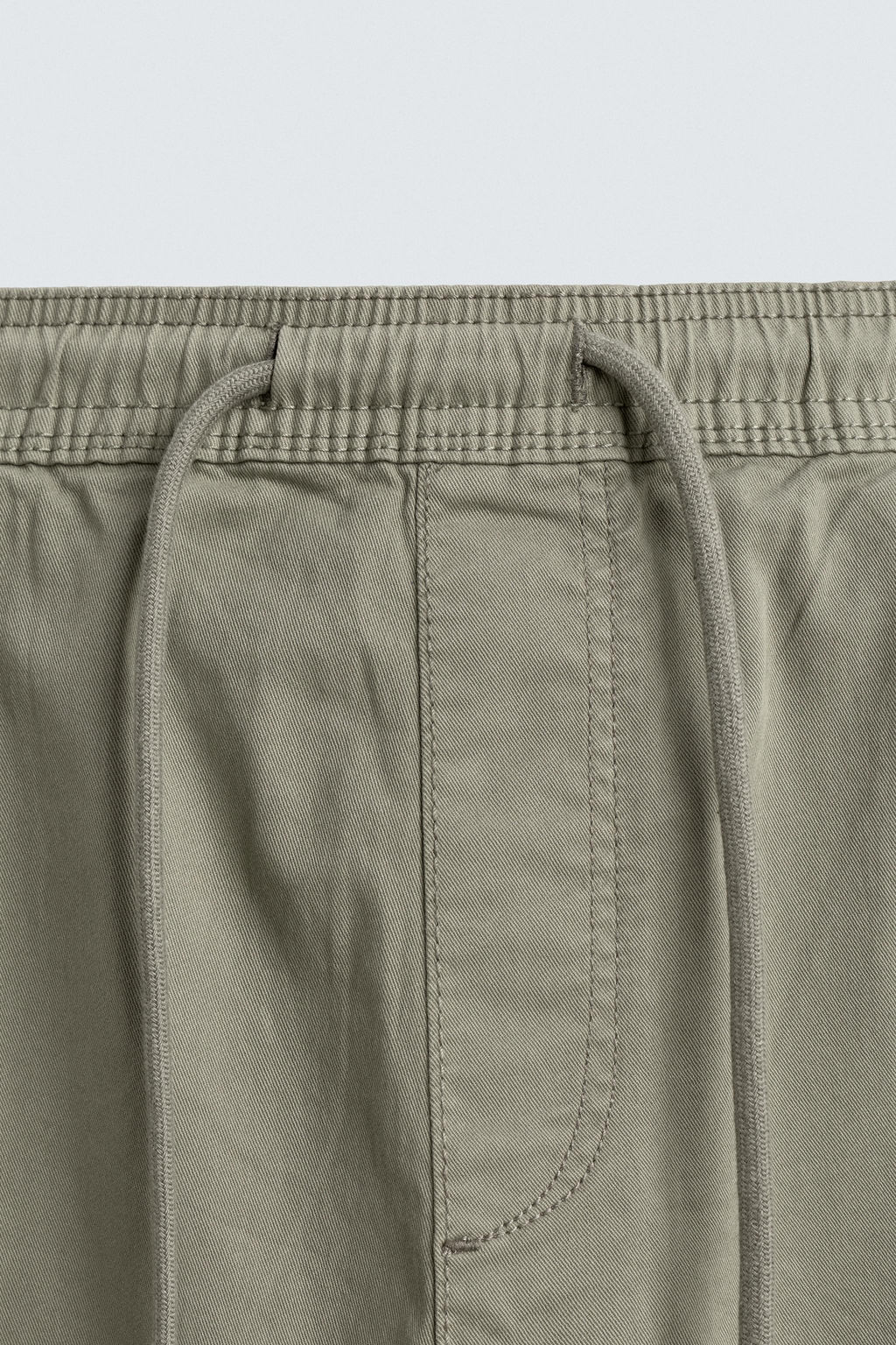 BERMUDA CARGO RELAXED FIT LAVADO / Khaki - Zara фото 9