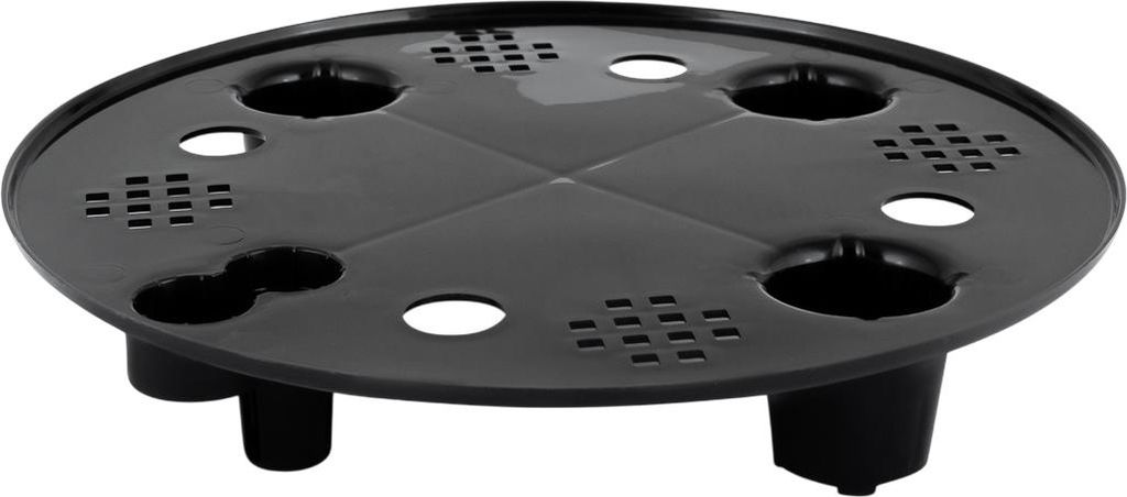 Горшок для цветов InGreen Winds D 340мм/40 л с дренажной вставкой 18,7л антрацит IG652210003