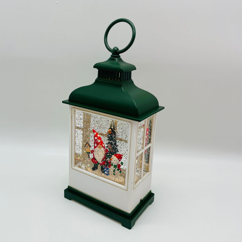 Новогодний декор стекло - Фонарь-окно черный 23 см (арт. WDL-23018E) - Ип лебедев о.ю фото 3