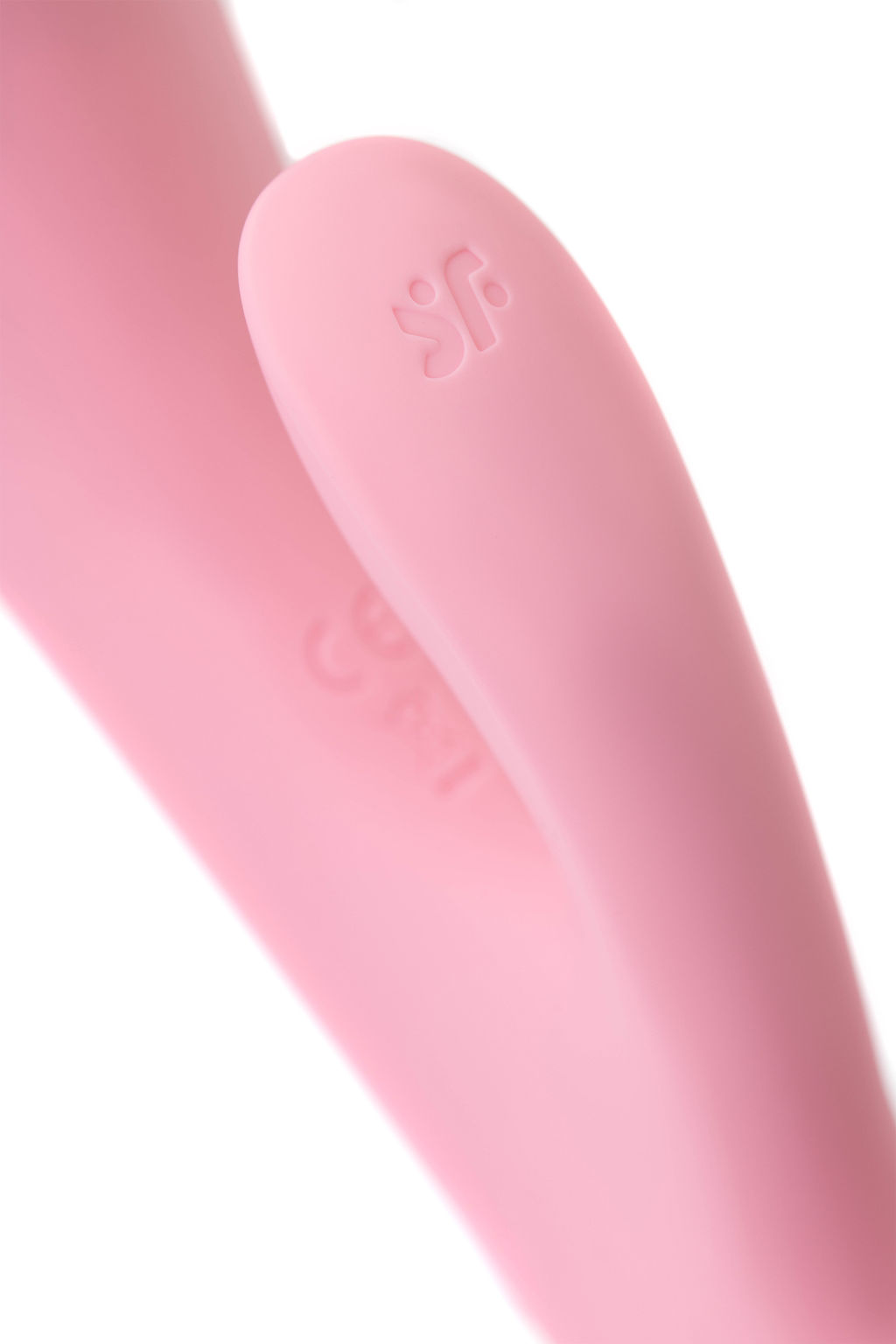 Нереалистичный вибратор Satisfyer Triple Oh, силикон, розовый, 24 см  фото 15