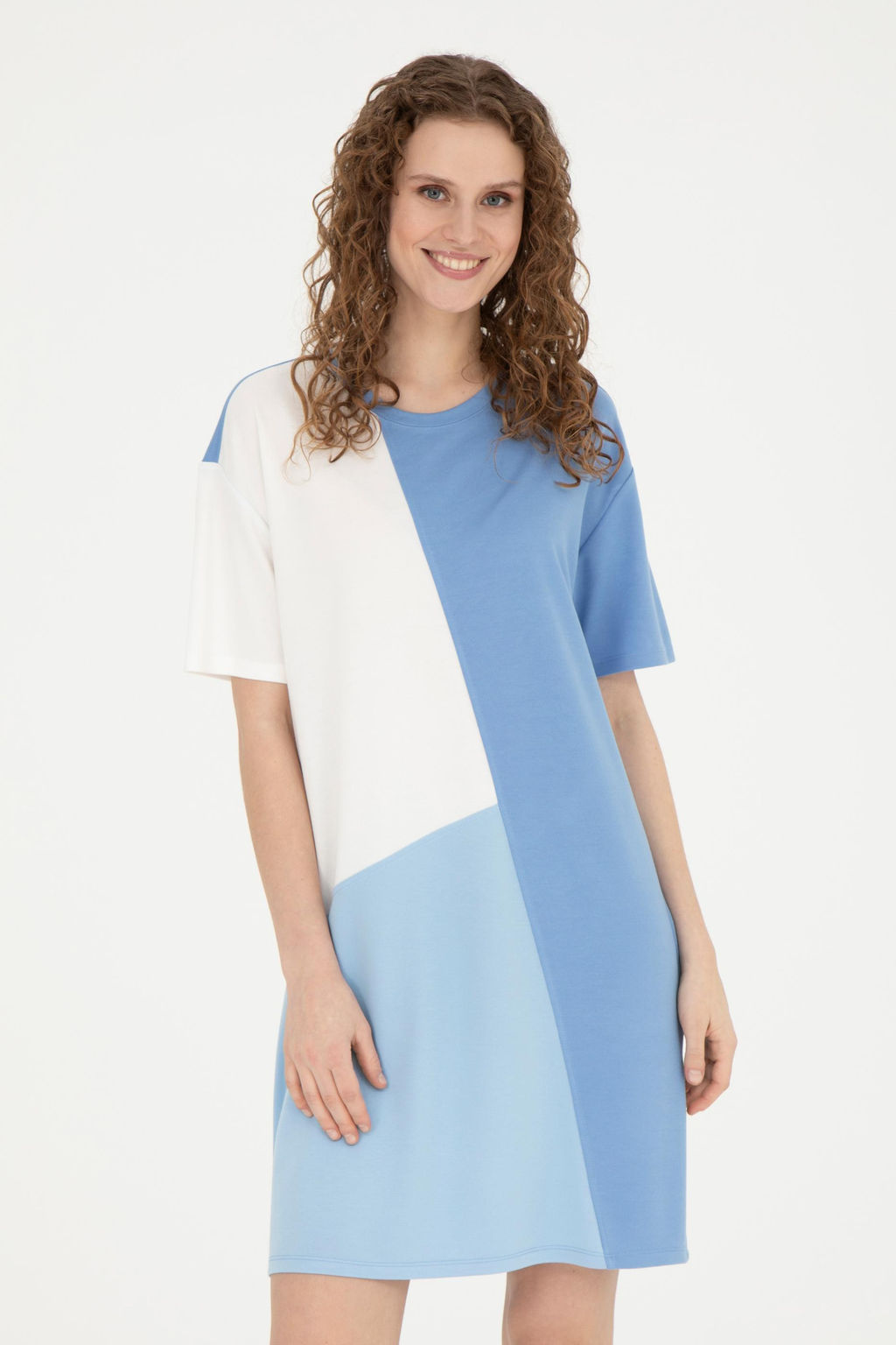 Женское темно-синее трикотажное платье - U.s. polo assn фото 8