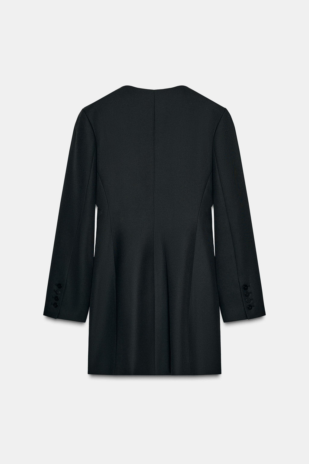 ZW COLLECTION DOUBLE-BREASTED BLAZER DRESS - Zara фото 6