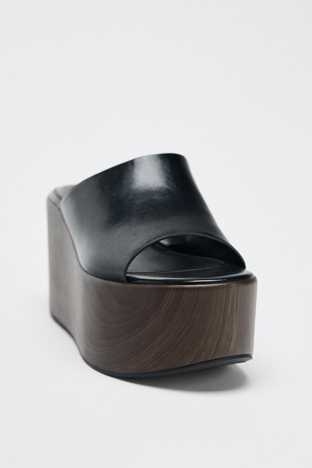 PLATFORM WEDGES - Zara фото 5