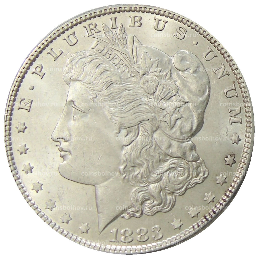 Монета 1 доллар 1883 года США Доллар Моргана