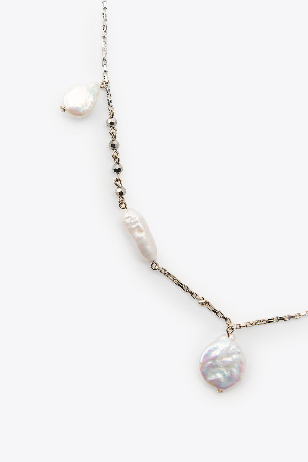 PEARL CHAIN NECKLACE - Zara фото 4