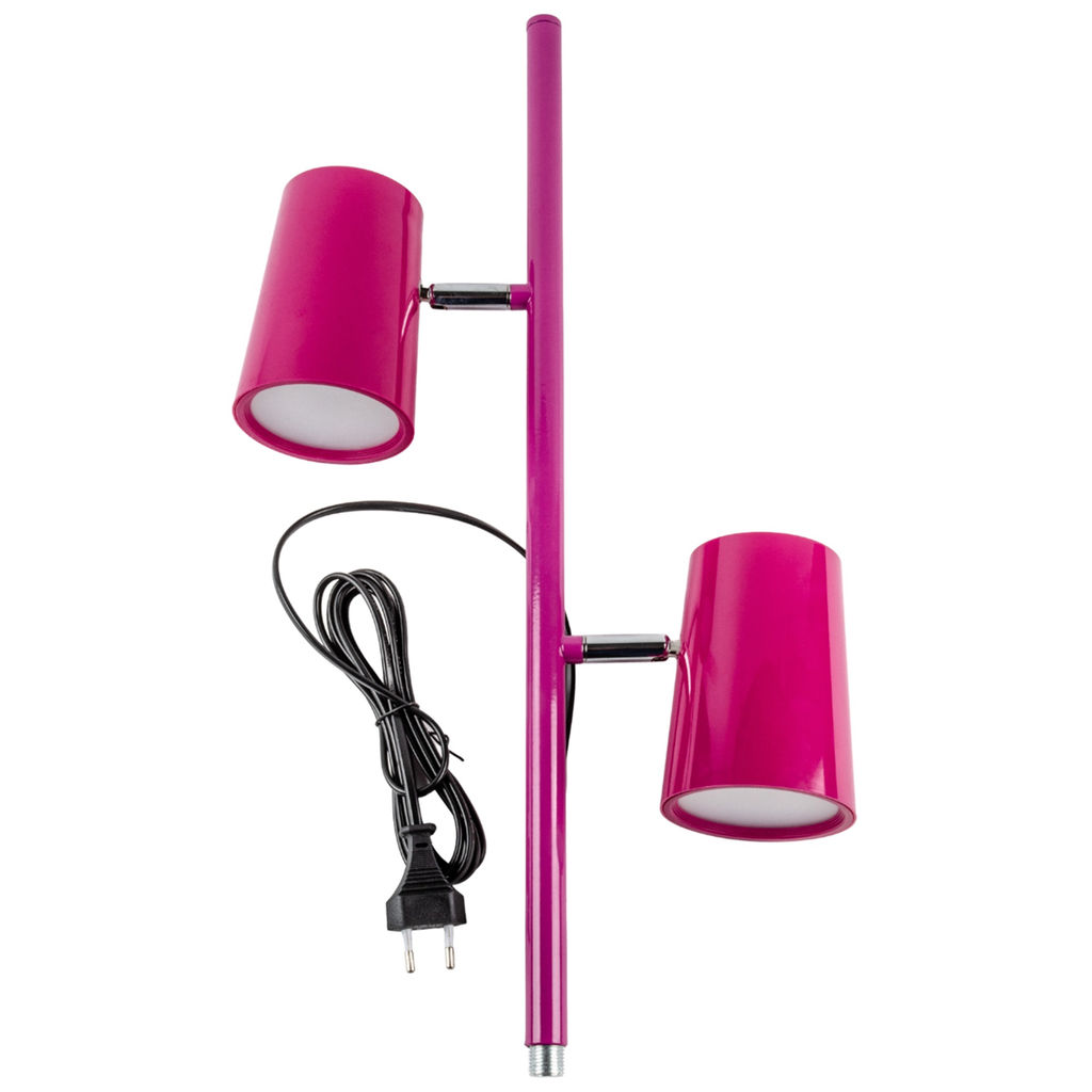 ULM-T600 2х6W/4500K/DIM RED Торшер напольный светодиодный, 2х6W. Сенсорный выключатель. Диммер. Красный. ТМ Uniel