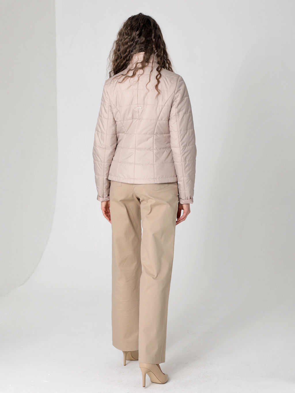 25122 Куртка бежевый - Dizzyway фото 4