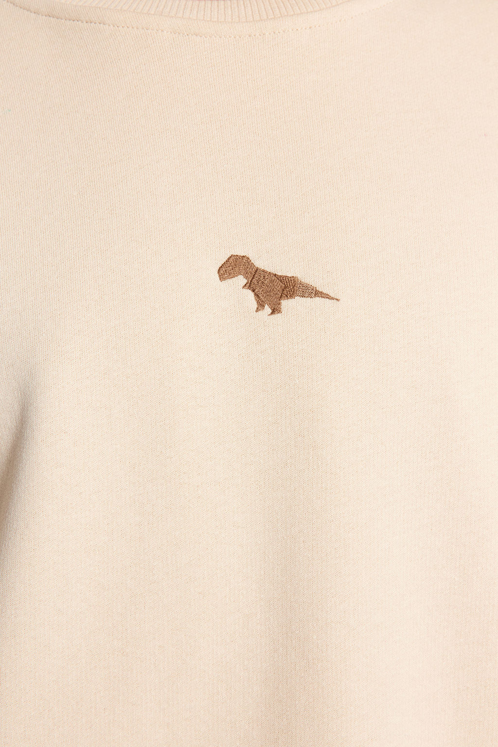 TRENDYOL MAN Gri Bisiklet Yaka Oversize/Genis Kesim Ici Polar/S?cak Tutan Dinozor Nak?s Sweatshirt TMNAW24SW00064 - Trendyolmilla фото 17