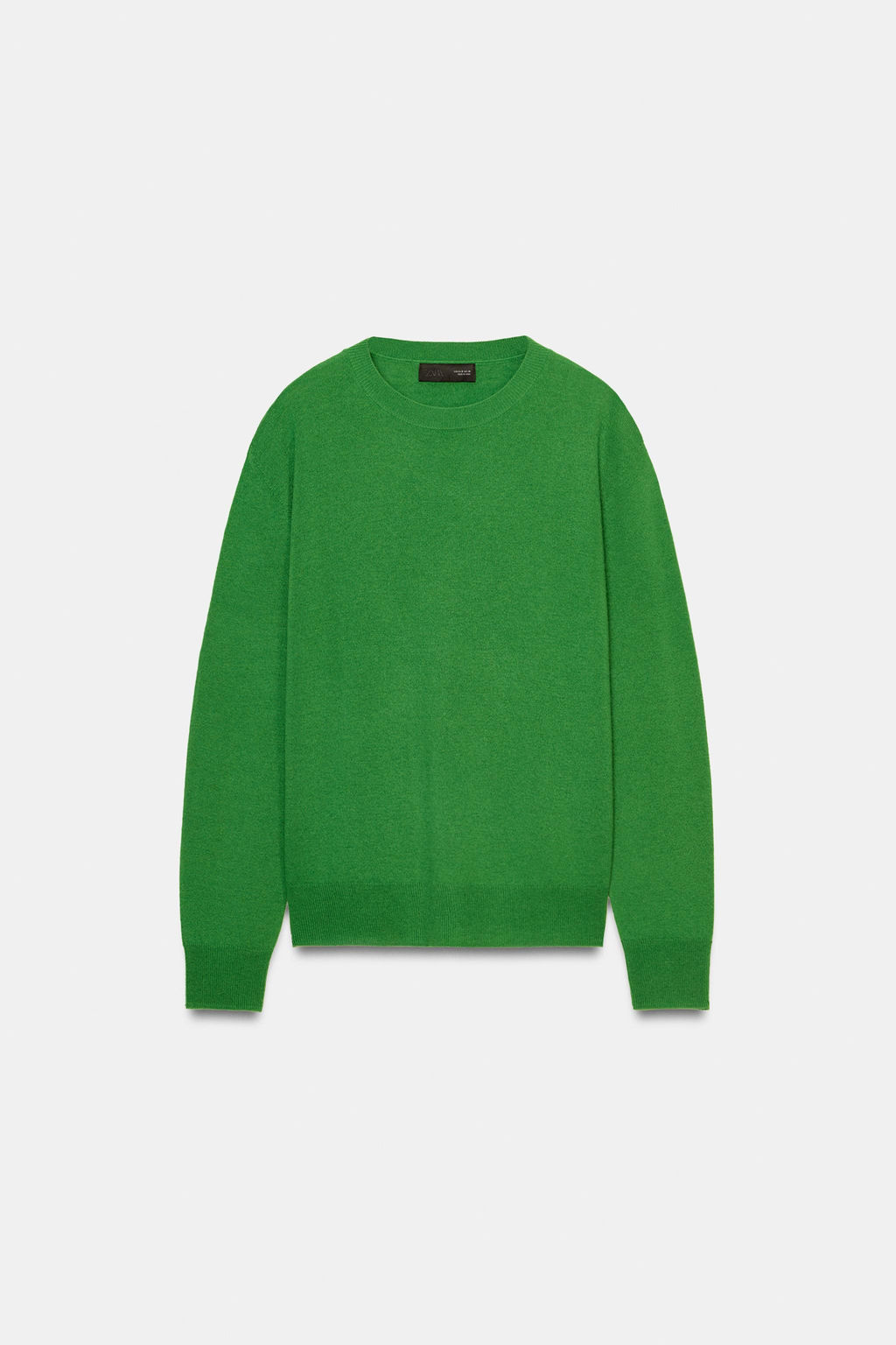 JERSEY 100% LANA EXTRA SUAVE / Verde - Zara фото 5