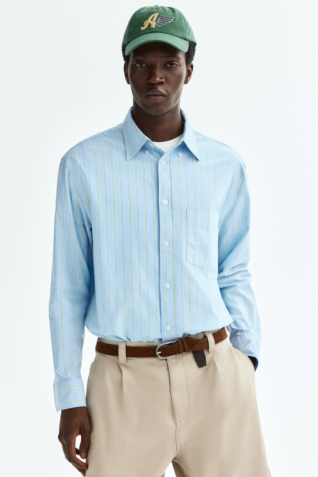 Camisa Oxford Relaxed Fit - H&m фото 3