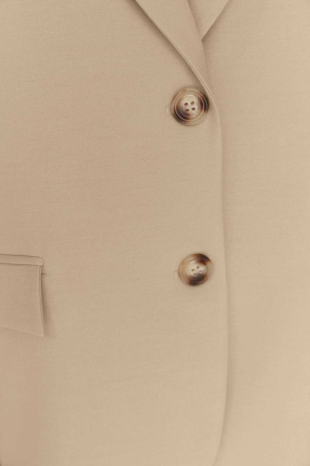 Limited Edition Vizon Regular Astarl? Dokuma Blazer Ceket TWOAW23BC00132