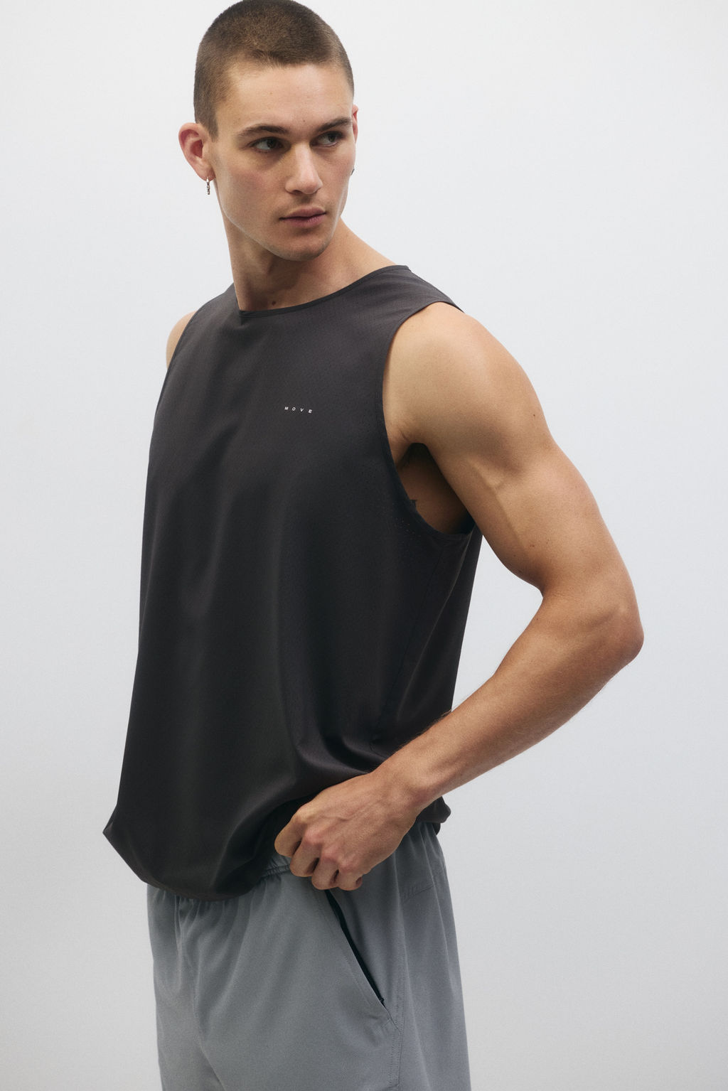 Camiseta de deporte con DryMove Regular Fit - H&m фото 3