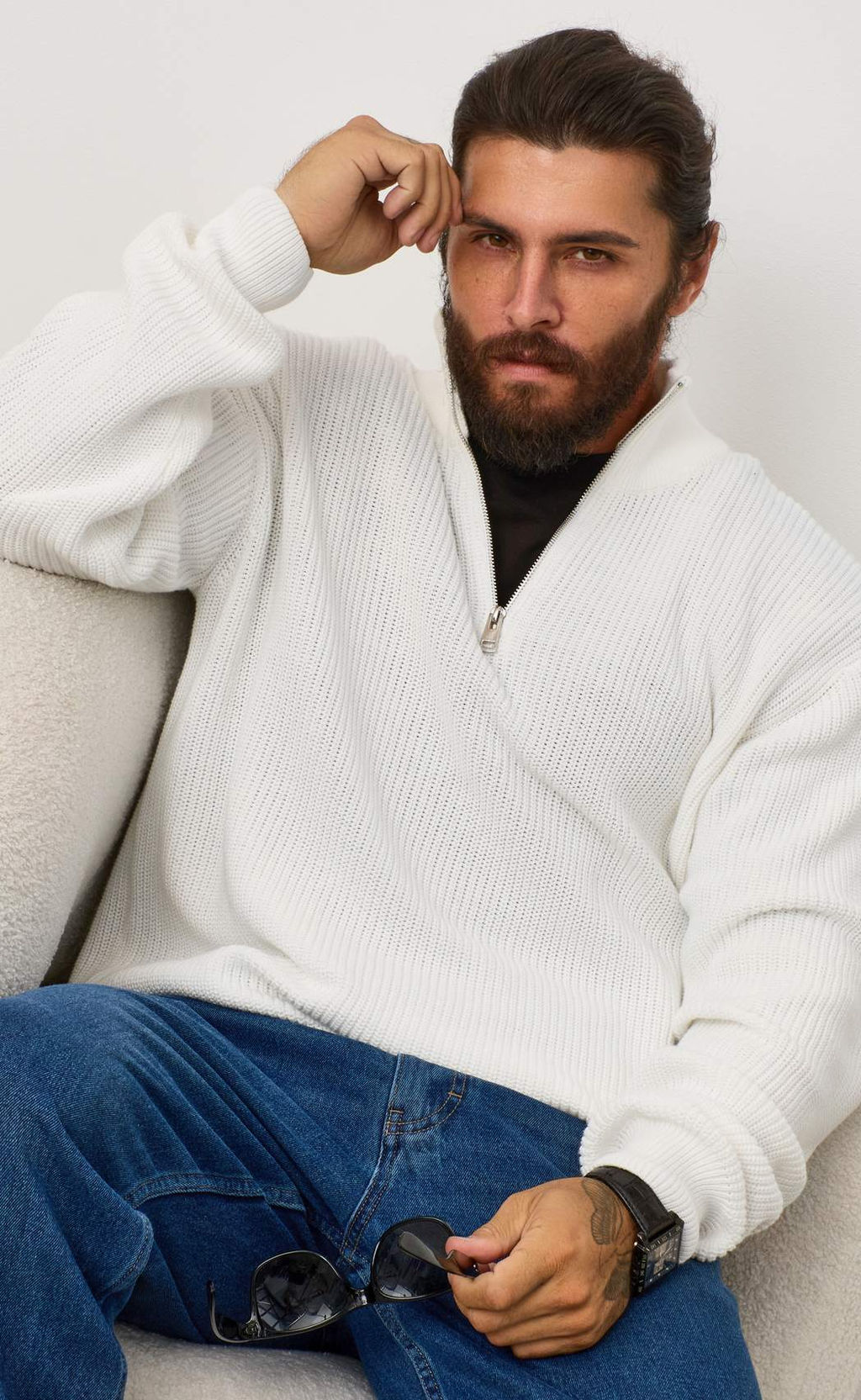 Джемпер P321-15629 milk - Primm фото 10