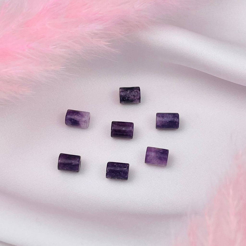 Бусины для украшений из Лепидолита (10 шт)