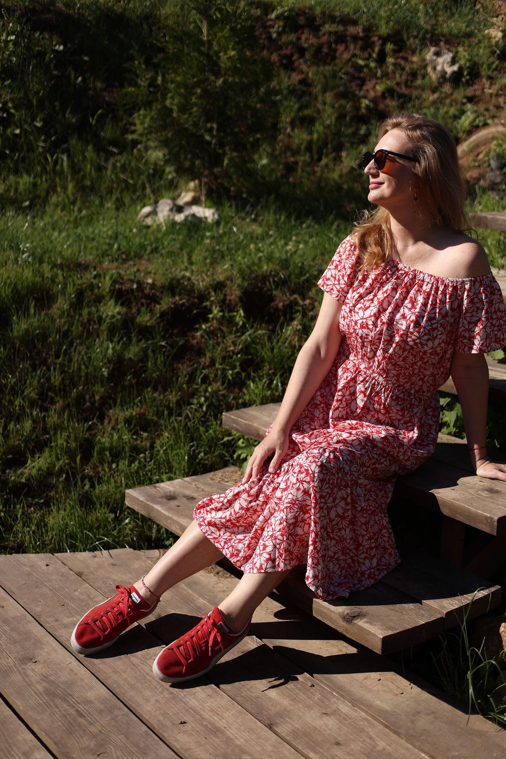 Платье Red flowers - Captain's mate фото 7