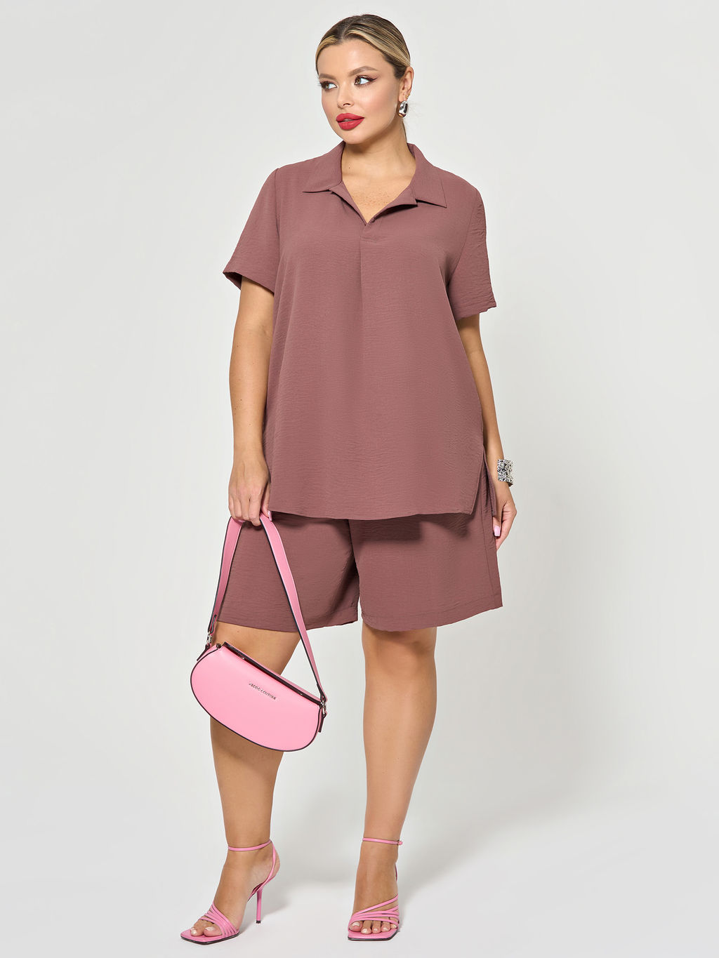 Костюм 0001-9п кофейный