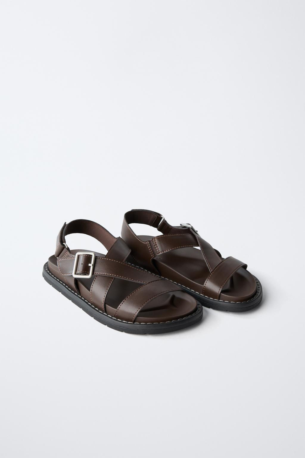 SANDALS WITH BUCKLES - Zara фото 2