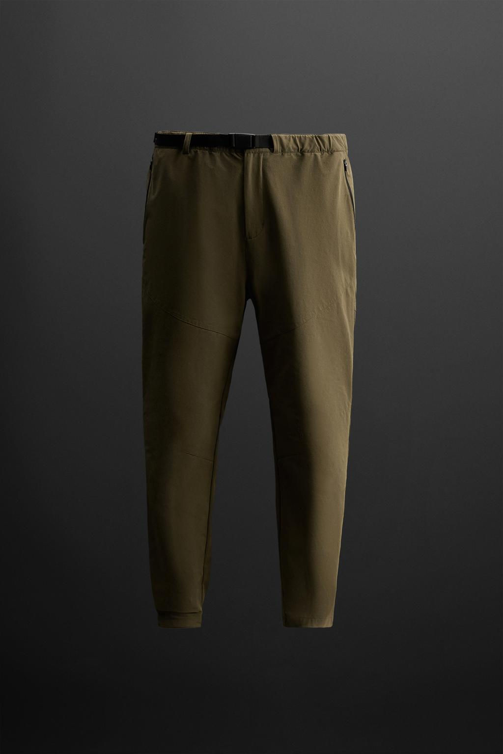 TECHNICAL TROUSERS WITH BELT - Zara фото 7