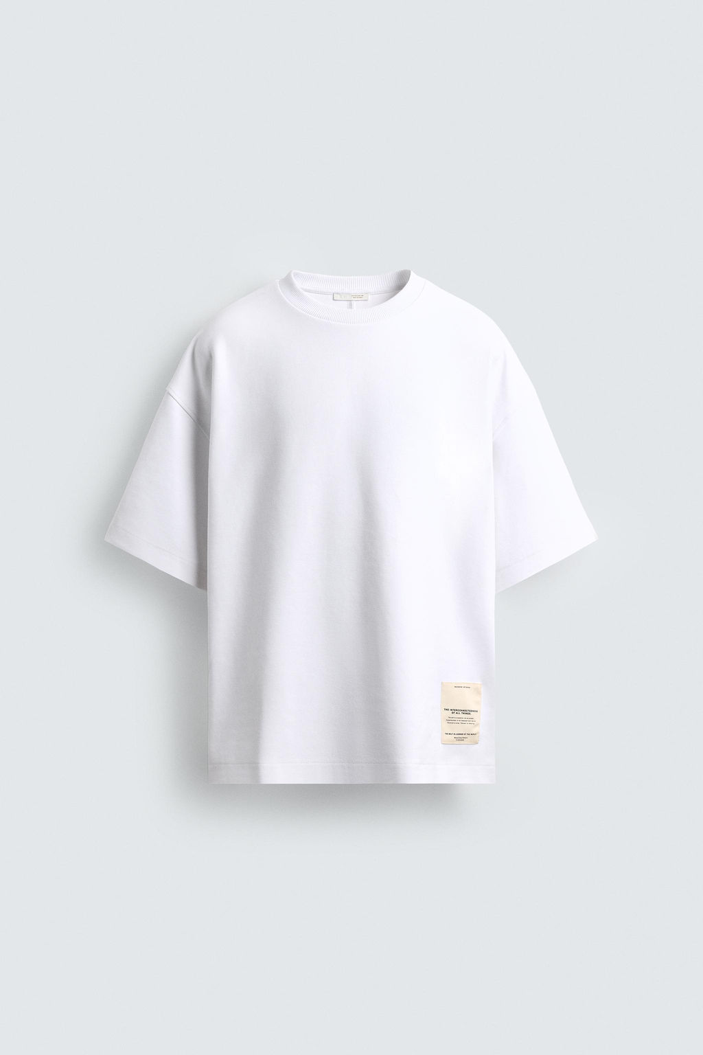 INTERLOCK LABEL SWEATSHIRT - Zara фото 7