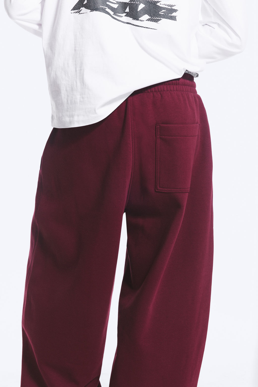 Pantal?n de ch?ndal holgado con pliegues - H&m фото 2