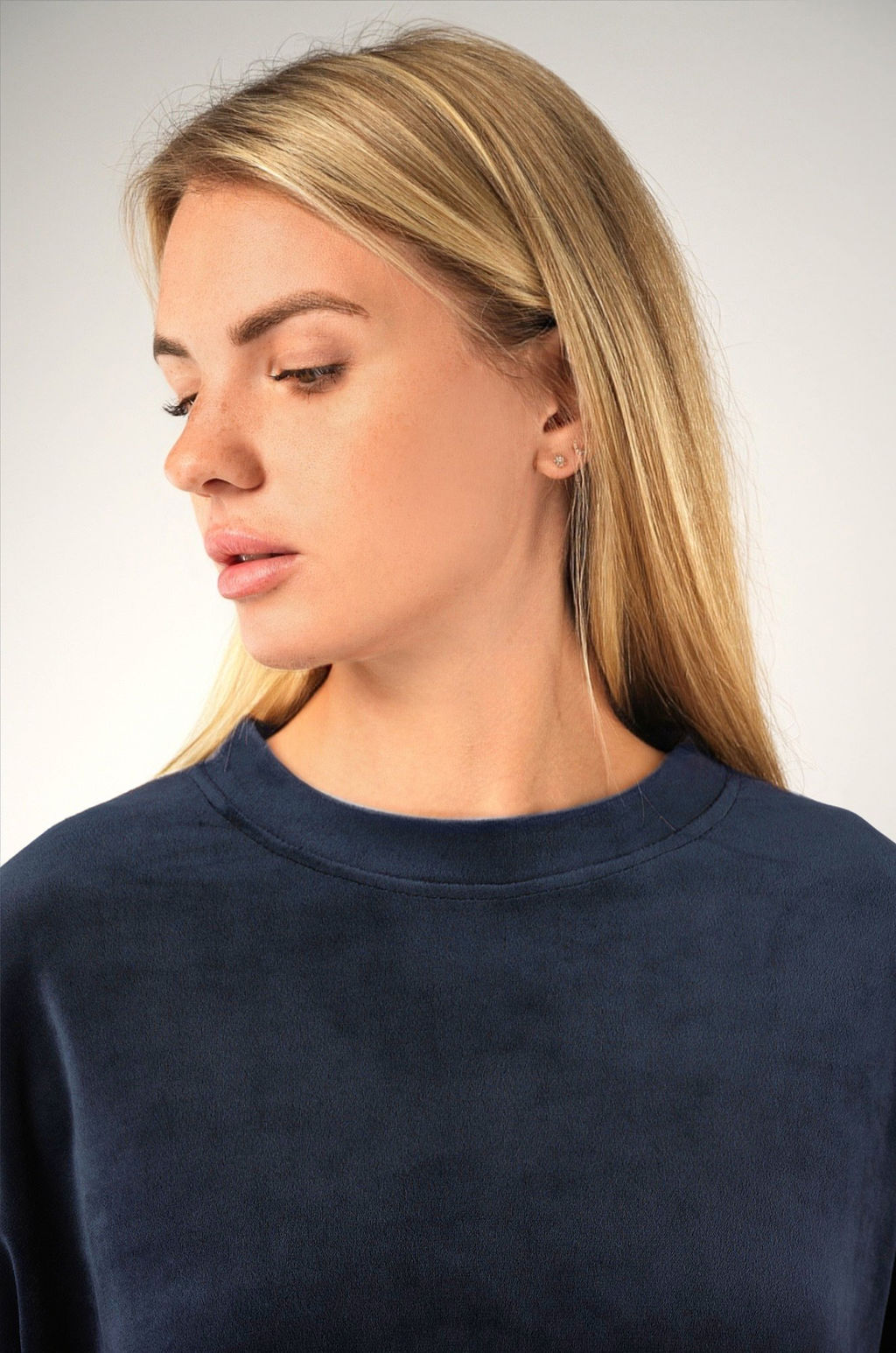 Женский велюровый костюм оверсайз Happyfox