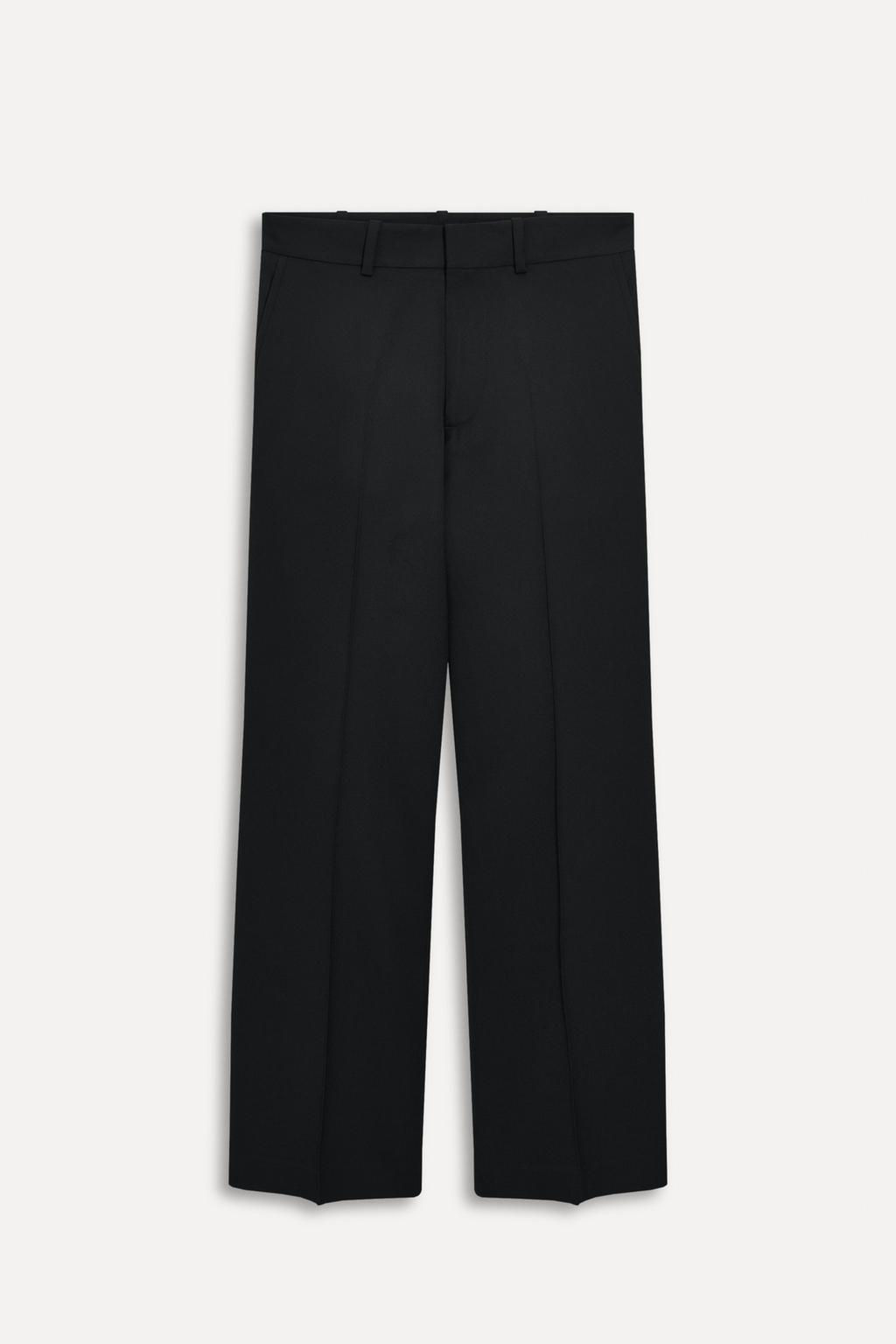 STRAIGHT FIT WOOL BLEND TROUSERS 50TH ANNIVERSARY - Zara фото 2