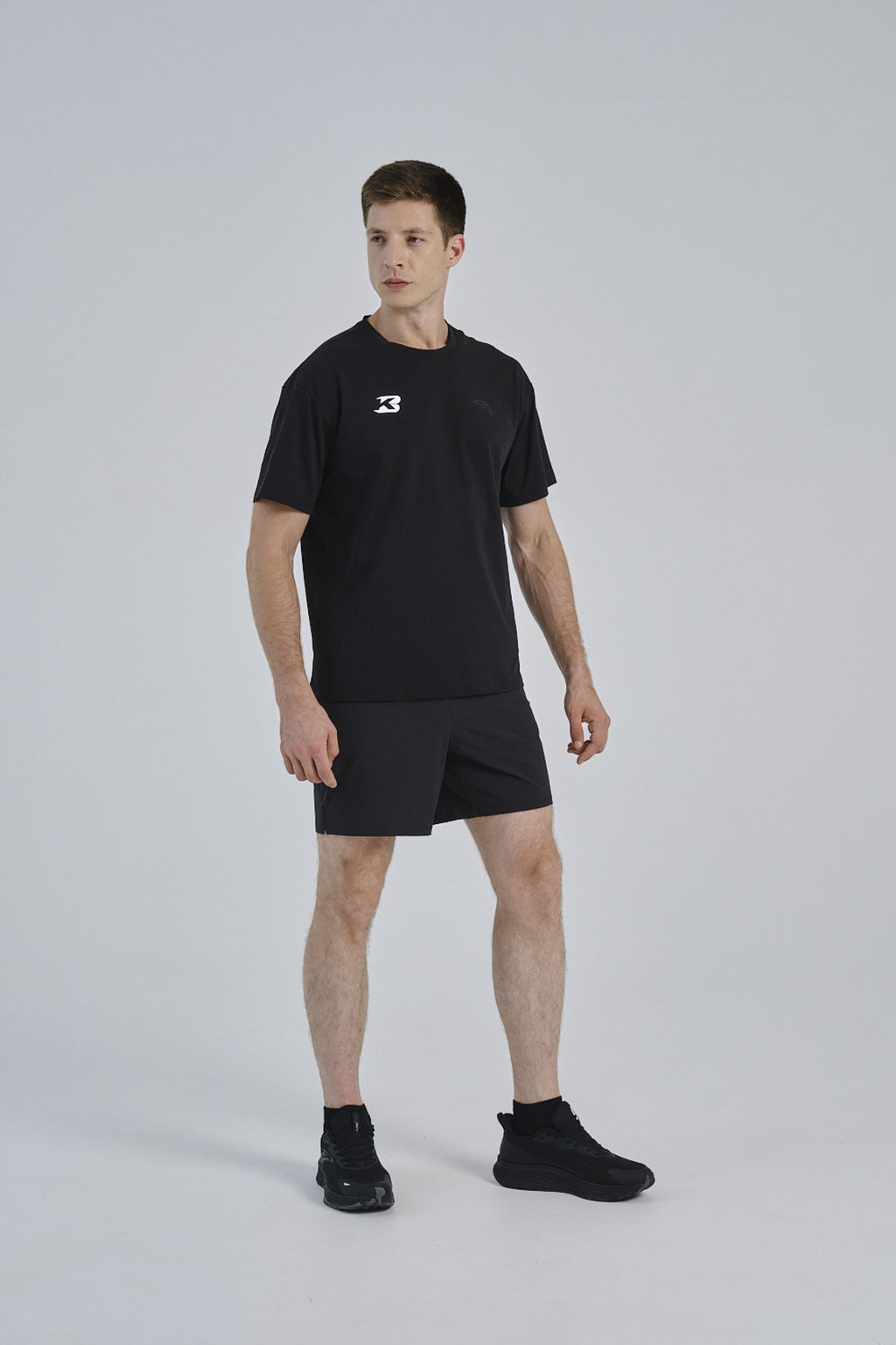 Шорты текстильные Черный ADVANCED RUNNING Woven Shorts - Anta фото 7