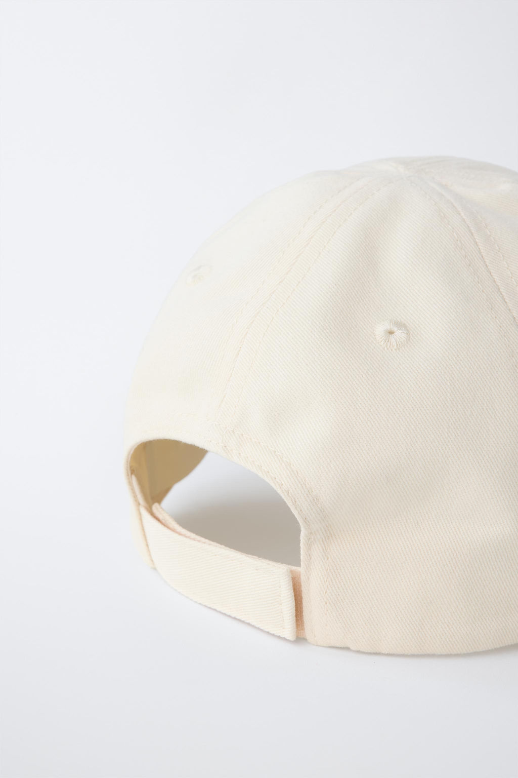 GORRA VARSITY TEXTO BORDADO / Crudo / Marino - Zara фото 5