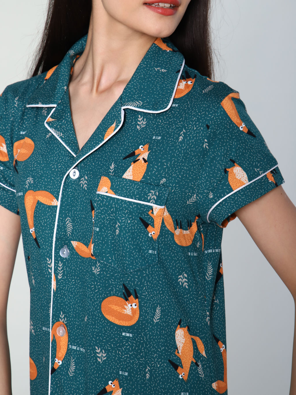 РАСПРОДАЖА Пижама Стильные сны_107/зеленый - Ihomelux фото 4