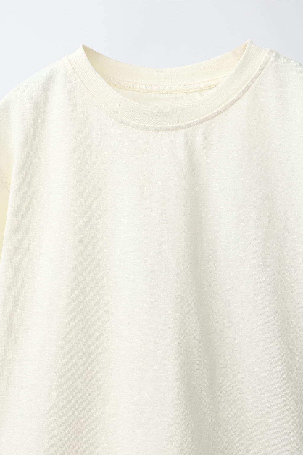 CAMISETA COMBINADA ENCAJE / Amarillo - Zara фото 3