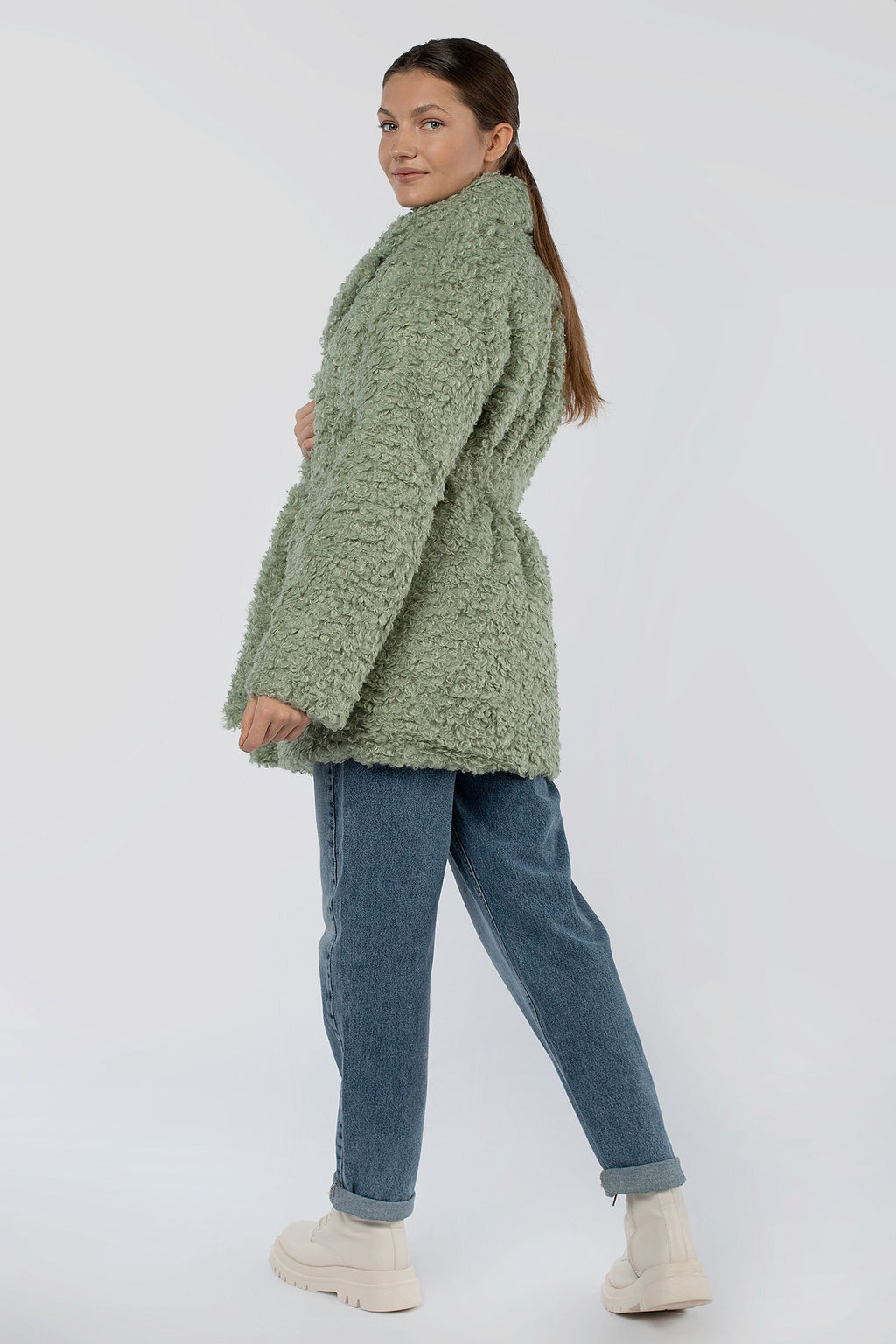 Пальто ЭКО-МЕХ утепленное Термофинн 150 - El podio фото 6