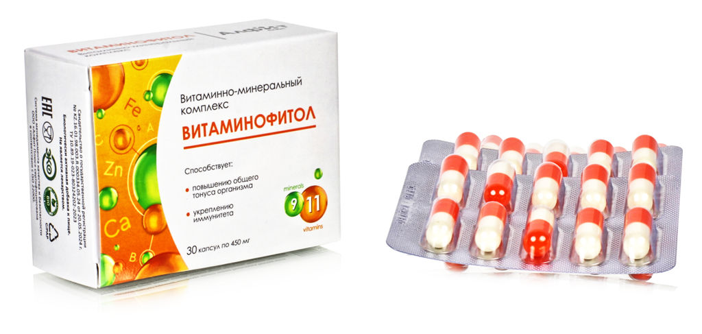 Бад Витаминно-минеральный комплекс ВИТАМИНОФИТОЛ Алфит Плюс 1766 фото 5
