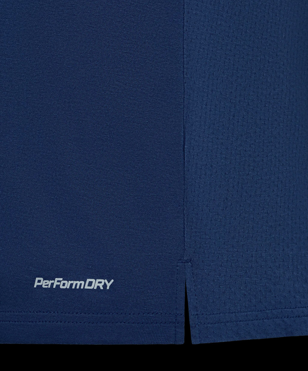 Лонгслив тренировочный JOGEL DIVISION PerFormDRY Training CVC LS Z4, темно-синий  фото 6